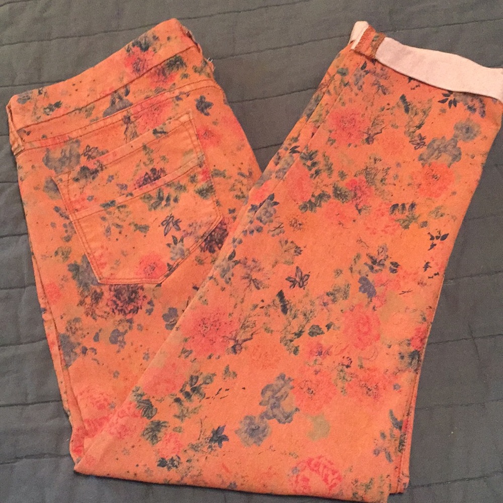 Dear John Floral Crop Pants